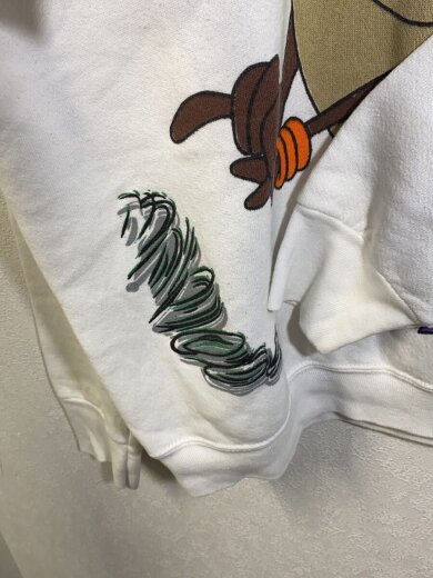 商品画像：スウェット/--/コットン/WHT/プリント 5