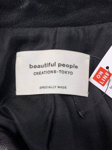 商品画像：レザージャケット・ブルゾン/--/レザー/BLK/1000402411 3