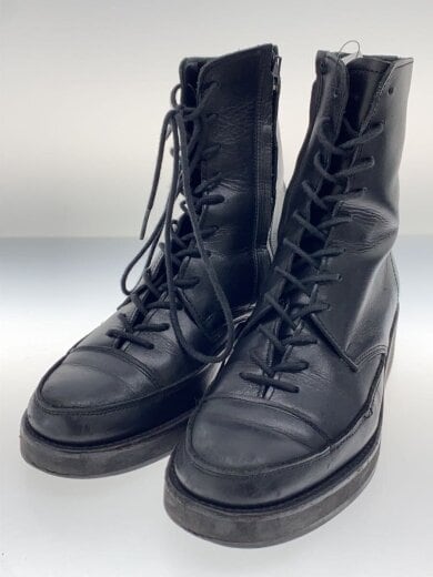 商品画像：レースアップブーツ/2/BLK/レザー/NR-E03-803-HN 2
