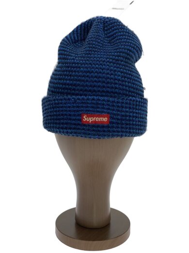 商品画像：ニットキャップ/--/アクリル/BLU/メンズ 1