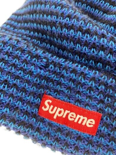 商品画像：ニットキャップ/--/アクリル/BLU/メンズ 4