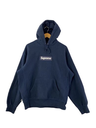 商品画像：25AW/BOX LOGO HOODED SWEATSHIRT/パーカー/M/コットン/NVY// 1