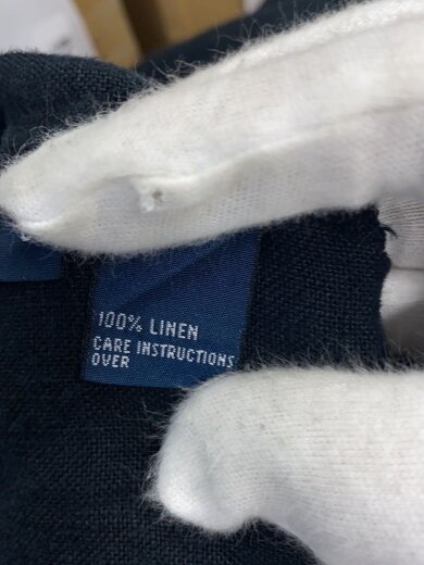 画像：POLO RALPH LAURENショートパンツ/36/リネン/BLK/90s/ANDREW SHIRT/2タック6