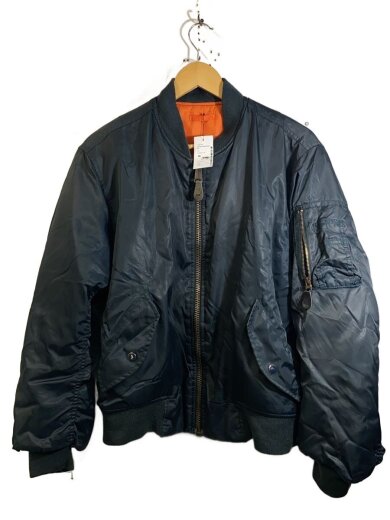 商品画像：タグ欠損/ブルゾン/--/ナイロン/NVY// 1