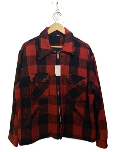 商品画像：60s-70s/TALON/ウールジャケット/ジャケット/XL/ウール/RED/チェック 1