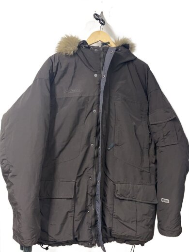 商品画像：ダウンジャケット/XL/ポリエステル/GRY/SM5195 1