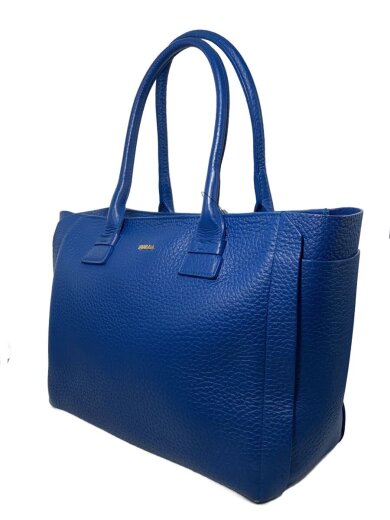 商品画像：ショルダーバッグ/レザー/BLU/F6852 2