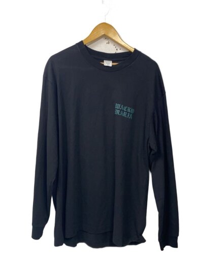 商品画像：長袖Tシャツ/XL/コットン/BLK/プリント// 1