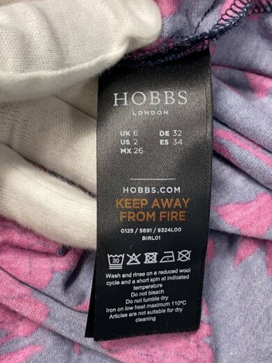商品画像：HOBBS/長袖ワンピース/6/--/NVY/花柄// 4