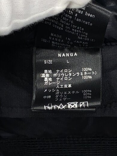 商品画像：ZIP JACKET/ダウンジャケット/L/ポリエステル/BLK// 4