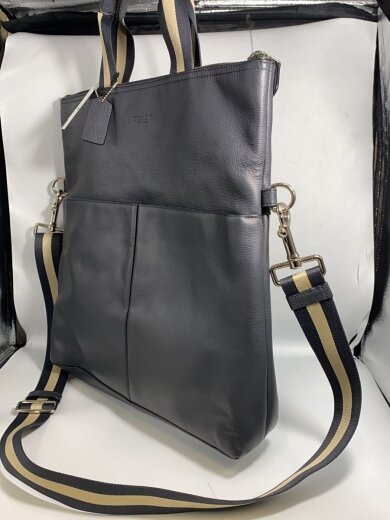 商品画像：トートバッグ/レザー/GRY/F54759 2