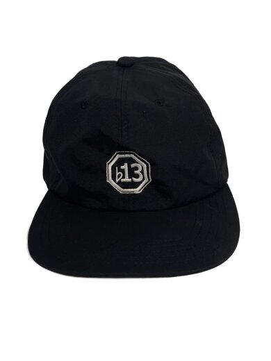 商品画像：FLAT THIRTEEN/キャップ/--/ナイロン/BLK/無地/メンズ 1