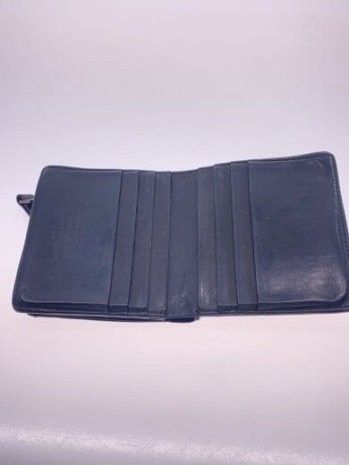 商品画像：2つ折り財布/レザー/BLK/メンズ// 7