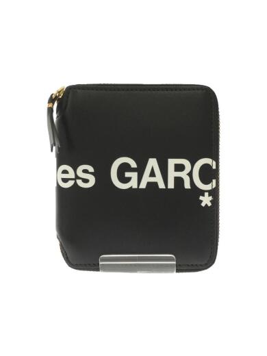 画像：COMME des GARCONS2つ折り財布/レザー/BLK/メンズ1