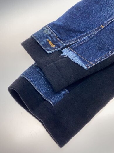 商品画像：RAW-EDGE LAYERED DENIM JACKET/コート/34/ウール/BLK// 6