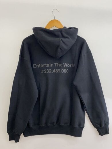 画像：the ennoy professional×NETFLIX/23AW/パーカー/M/コットン/BLK/AW23BRENCT02NTL2