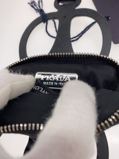 商品画像：トライアングルロゴ/スマートフォンケース/スマホショルダー/ナイロン/BLK/無地/レディース/1ZT054 3