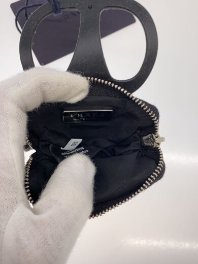 商品画像：トライアングルロゴ/スマートフォンケース/スマホショルダー/ナイロン/BLK/無地/レディース/1ZT054 4