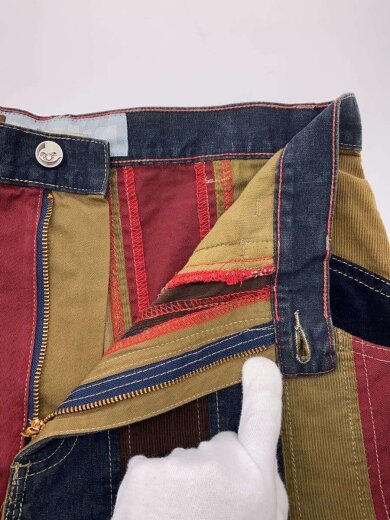 商品画像：stuka/パッチワーク/ボトム/34/--/マルチカラー/H-18788 3