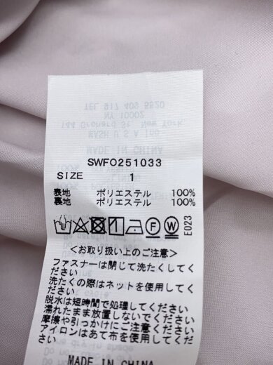 商品画像：25ss/長袖ワンピース/1/ポリエステル/PNK/SWFO251033// 4