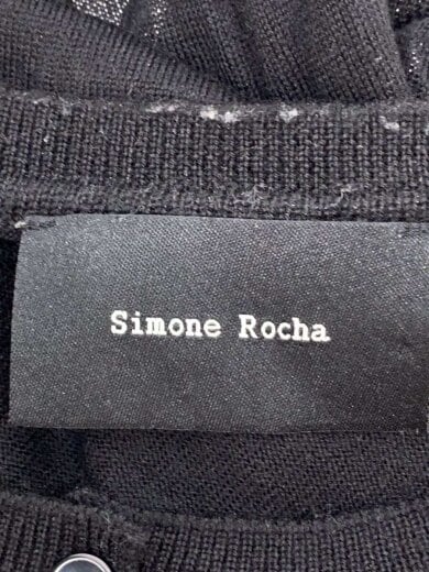 商品画像：シルク混/毛玉有/毛羽立ち有/カーディガン(薄手)/XS/ウール/BLK// 3