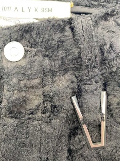 商品画像：21AW/FUR RING PANTS/ボトム/28/コットン/BLK 8