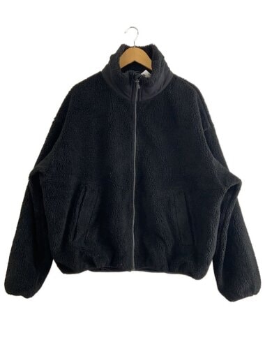 商品画像：フリースジャケット/1/ポリエステル/BLK/無地/FU10-BL-06 1