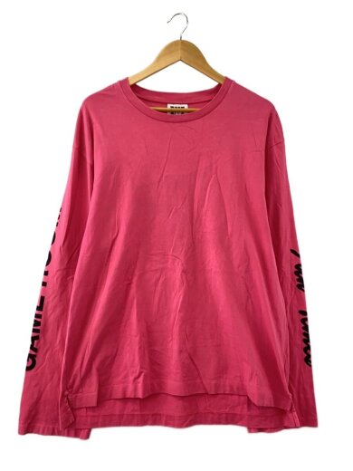商品画像：PUBLIC POSSESSION/長袖Tシャツ/L/コットン/PNK 1