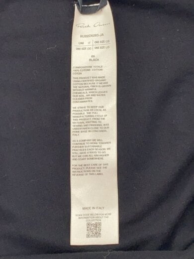 商品画像：Tシャツ/one/コットン/BLK/RU02D6283-JA// 4