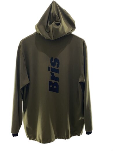 商品画像：ジップパーカー/L/ポリエステル/KHK/FCRB-220016 2