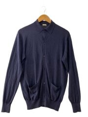 カシミヤ混/カーディガン(薄手)/シルク/NVY/14S-06003