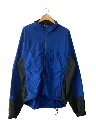 商品画像：ジャケット/M/BLU/無地/シミ有 1