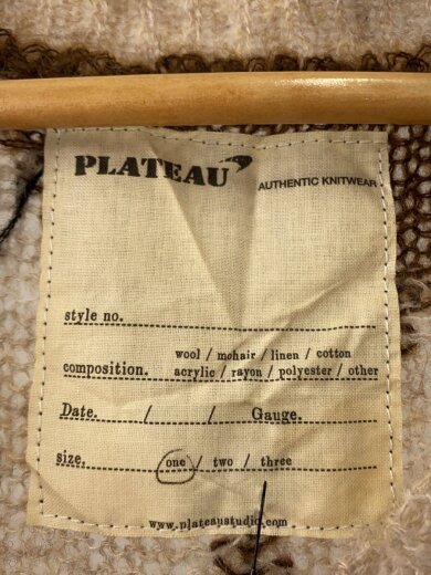 商品画像：ニットベスト(薄手)/1/--/BRW/PS24KT03_1/モヘヤ/ 3