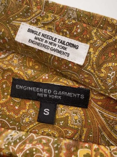 商品画像：CLASSIC　FIT/長袖シャツ/S/コットン/ORN/ペーズリー// 3