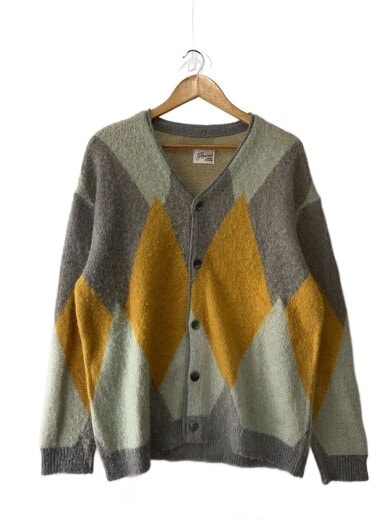 商品画像：モヘア混/カーディガン(厚手)/FREE/ナイロン/マルチカラー/総柄/1-0093-5-52-101 1