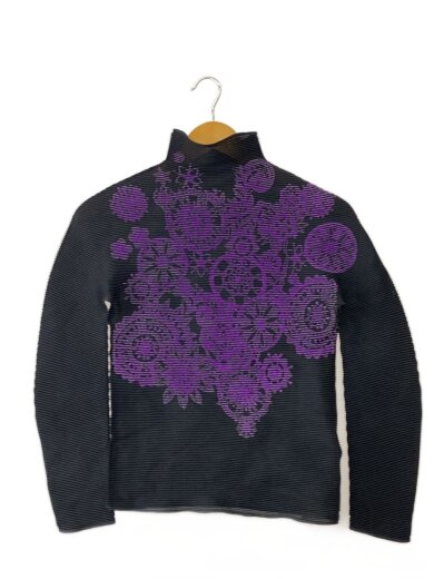 商品画像：長袖カットソー/--/ポリエステル/BLK/MI03FJ621 1