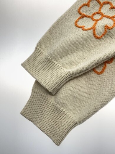 商品画像：カーディガン(薄手)/L/コットン/WHT/無地/CC22SS-KC-FS01 5