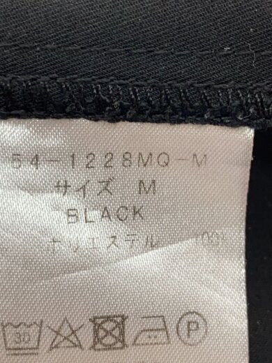 商品画像：Macqlo/Tシャツ/M/ポリエステル/BLK/無地/54-1228MQ-M// 4
