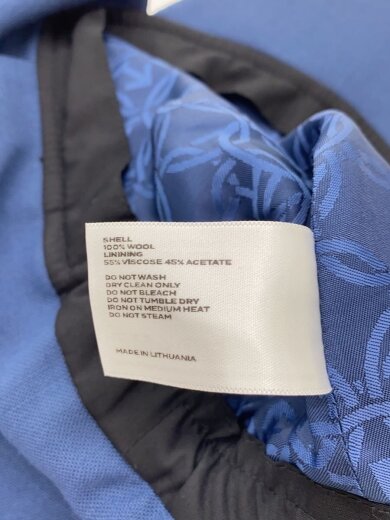 商品画像：ロゴプレート キャップ/ヘッドウェア/M/ウール/BLU/無地/メンズ 6