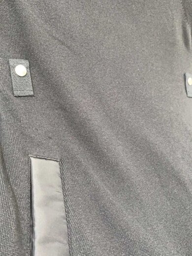 商品画像：Nylon Twill Knit Blousonニット・セーター(薄手)/2/--/BLK/無地/25-036 7