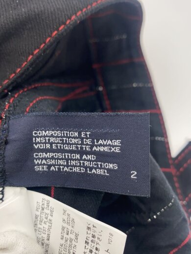 商品画像：BLACK DENIM BELTED PANTS/ボトム/2/コットン/BLK/LL-P14-004-1// 5