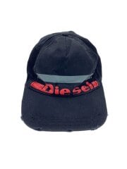 ダメージ加工/キャップ/--/コットン/BLK/メンズ