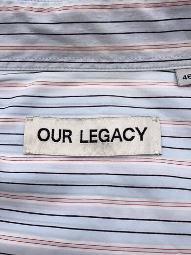 商品画像：長袖シャツ/46/コットン/マルチカラー/ストライプ/M2232PSS 3