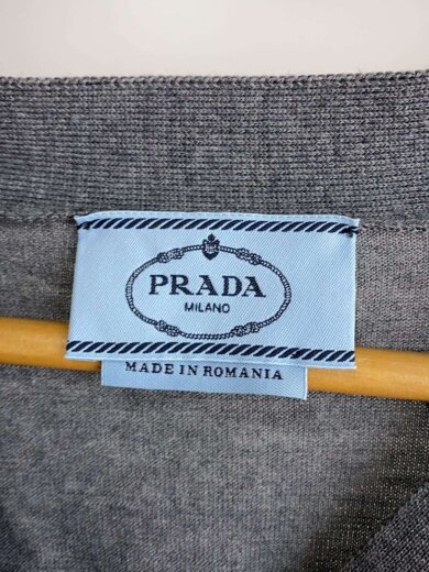 商品画像：23SS/カーディガン(薄手)/42/ウール/GRY/無地/DNA00S// 3