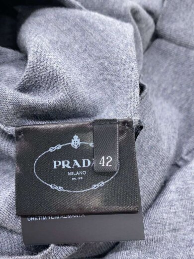 商品画像：23SS/カーディガン(薄手)/42/ウール/GRY/無地/DNA00S// 4