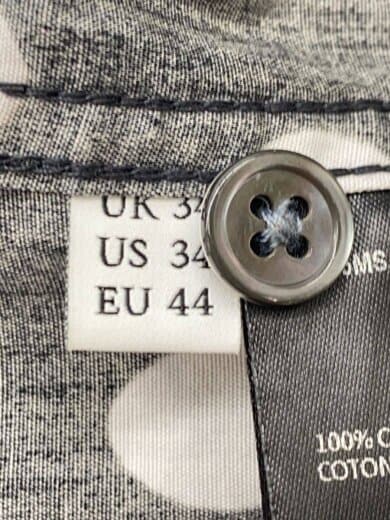 商品画像：長袖シャツ/--/ポリエステル/BLK/総柄/sh25ms18610// 4