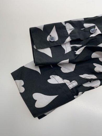 商品画像：長袖シャツ/--/ポリエステル/BLK/総柄/sh25ms18610// 6