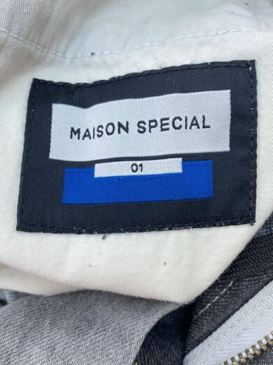 商品画像：カッティングデニムパンツ/ボトム/1/コットン/WHT/無地/11242461506 4