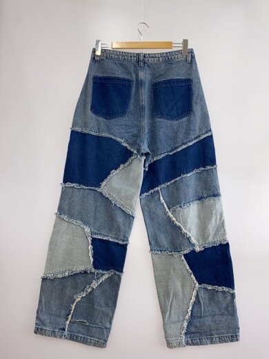 商品画像：パッチワーク/ボトム/L/デニム/IDG/無地 2
