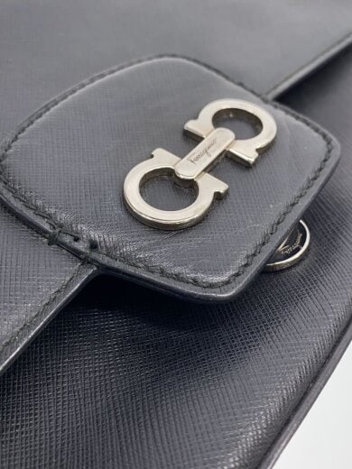 商品画像：ガンチーニ/チェーンショルダー/ハンドバッグ/レザー/BLK 8